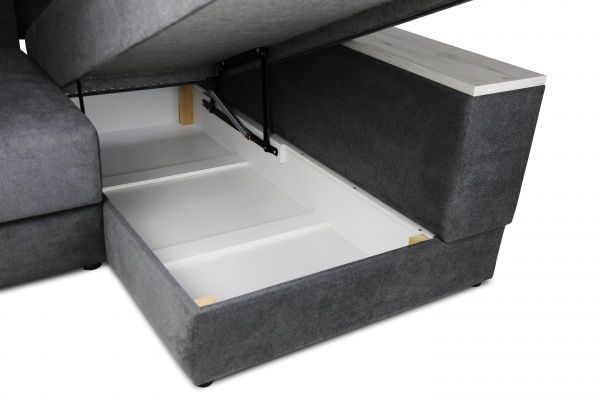 Диван кутовий VECTOR EP-GRT UD темно-сірий правий 2610x1720x870 мм