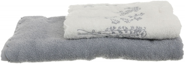 Набор полотенец Tisha 2 шт серый La Nuit 