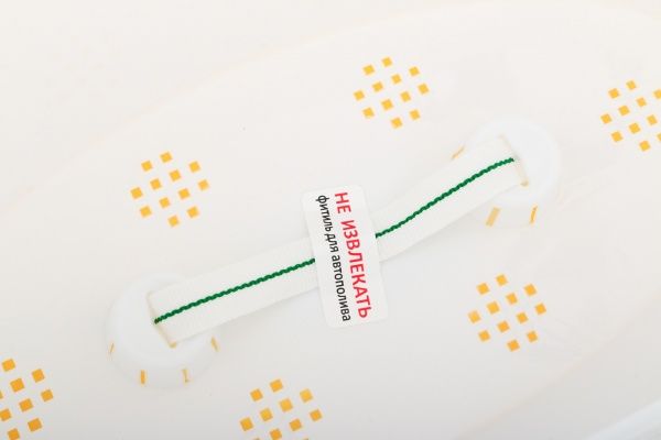 Горшок пластиковый Santino Calipso овальный 7,2л кремовый 