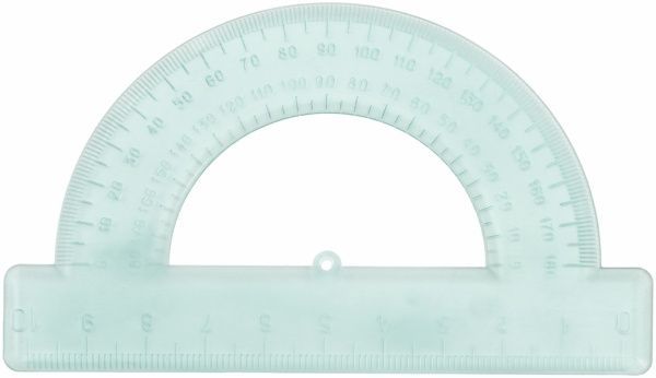 Транспортир пластиковый Irbis