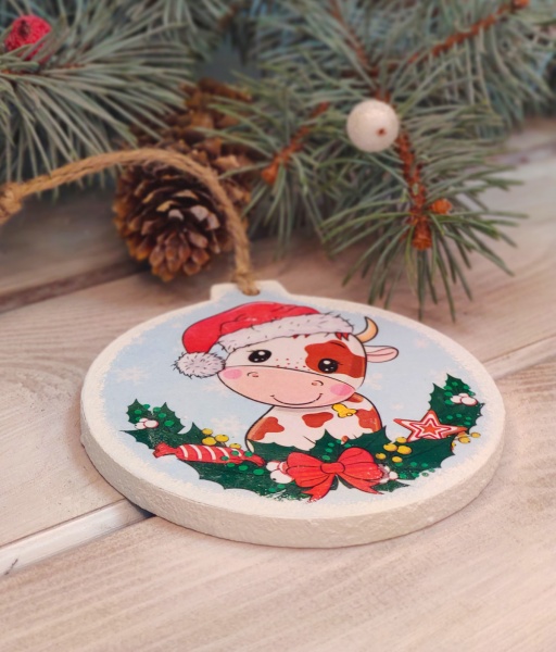 Набір новорічних прикрас Кулі d 9 мм 5 шт./уп.