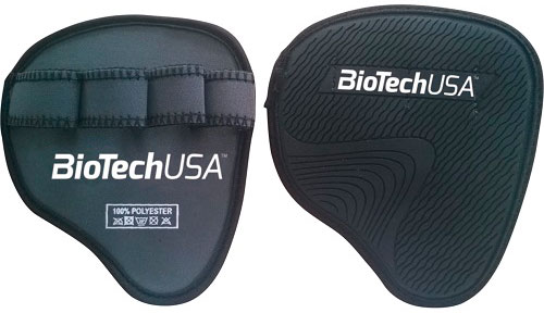 Накладки на ладони для фитнеса BioTech Grip Pad р. универсальный серый 