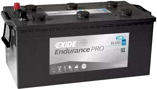 Аккумулятор автомобильный EXIDE Endurance PRO EFB 6СТ-225 (EX2253) 225Ah 1150A 12V «+» слева
