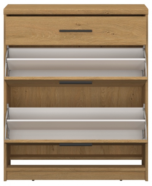 Тумба для взуття 2K1S PAVI 843x287x1010 мм дуб кам'яний 