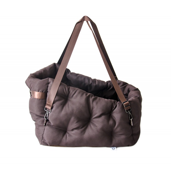 Лежак-автокресло 10 центів для Джека 3в1 коричневый