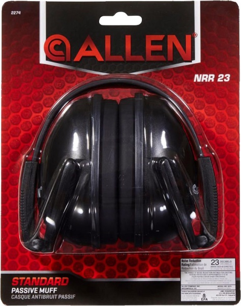 Наушники стрелковые Allen Standard пассивные 