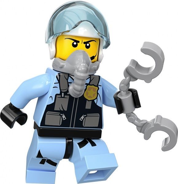 Конструктор LEGO City Воздушная полиция: арест с парашютом 60208