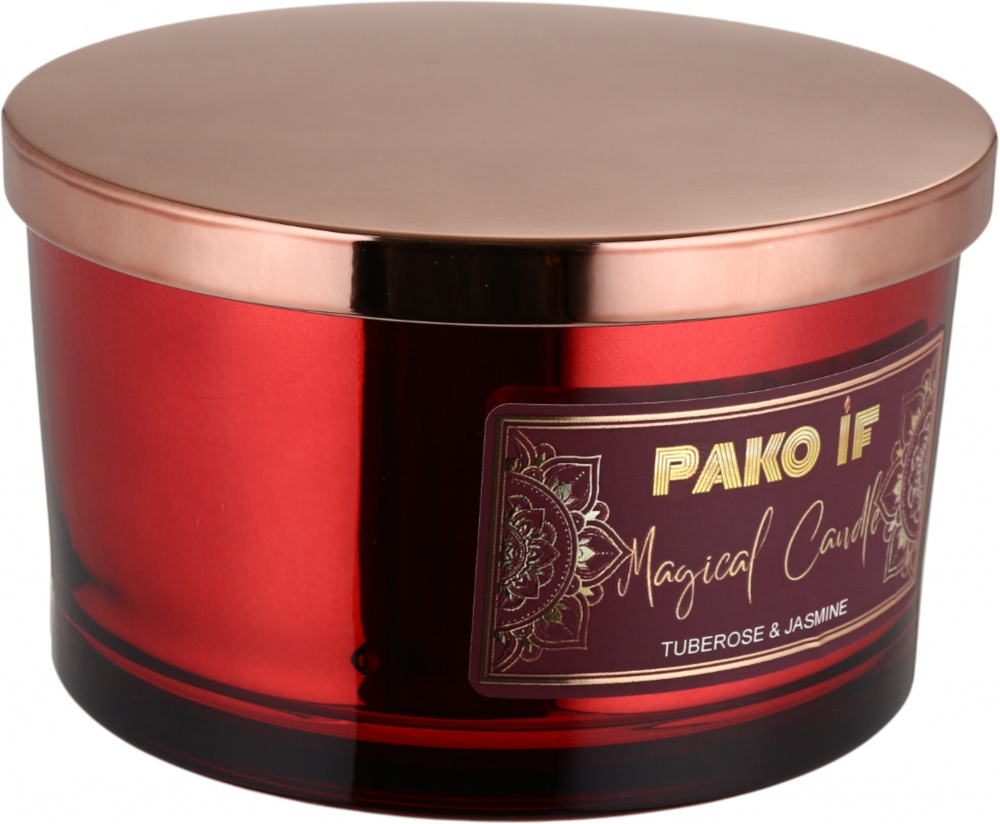 Свеча ароматическая Pako-If Magical candle 130x80 мм Tuberose&Jasmine