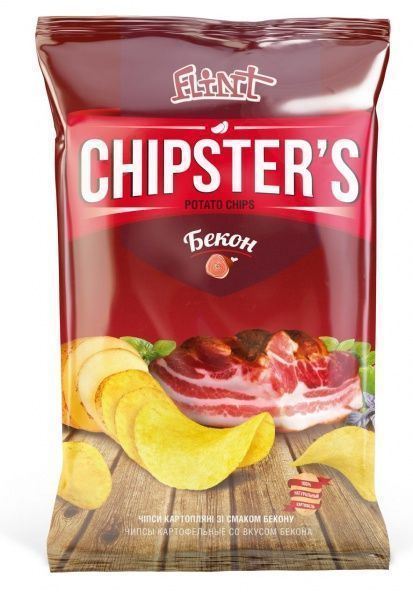 Чіпси CHIPSTER`S Бекон 130 г 
