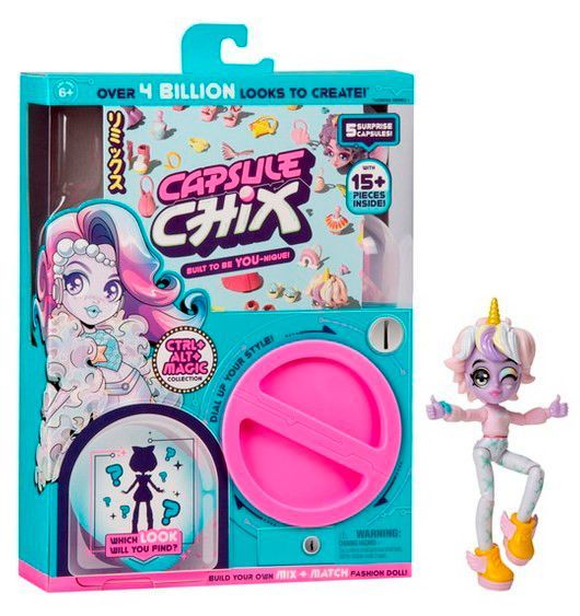 Игровой набор Capsule Chix CTRL+ALT+Magic