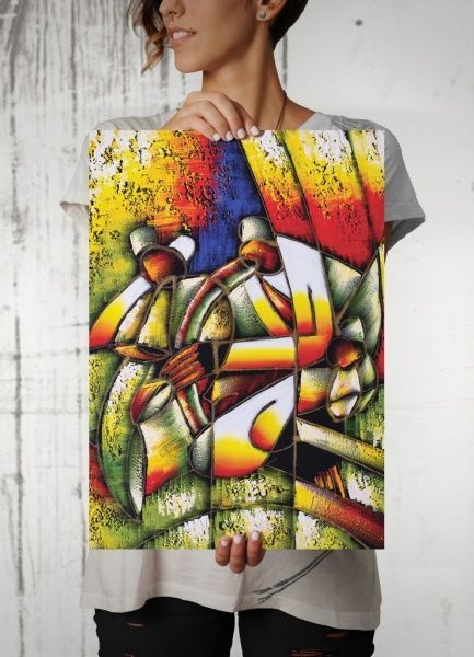 Картина Абстракция цветная Posterclub 