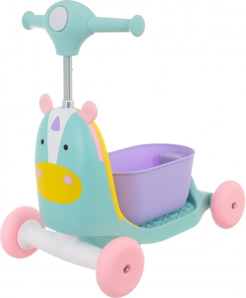 Самокат-біговел Skip Hop Единоріг бірюзово-зелений 9H822810 