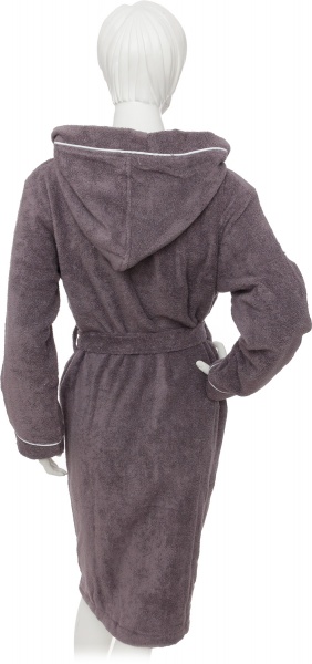 Халат домашній La Nuit Lily з капюшоном р. L ліловий 