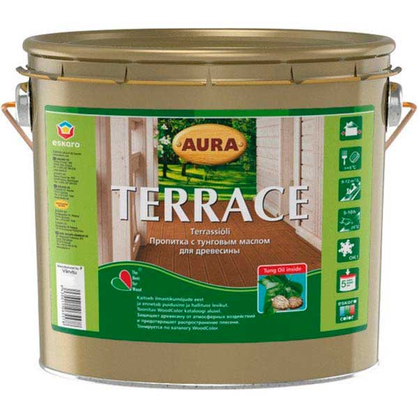 Олія для деревини Aura® Terrace 0,9 л