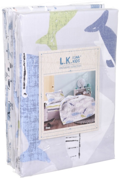 Комплект постельного белья NANTONG розовый с рисунком