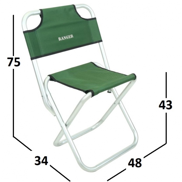 Стул раскладной Ranger Sula Alum (Арт. RA 4421)