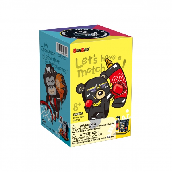 Конструктор BanBao Q-Playmate Довгоногий Леопард ET800-1 ET800-1