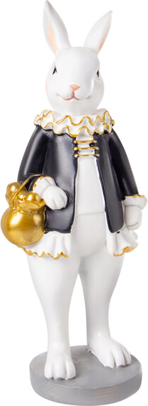 Фигурка декоративная Кролик с корзинкой 7x7x20,5 см 192-238 Lefard