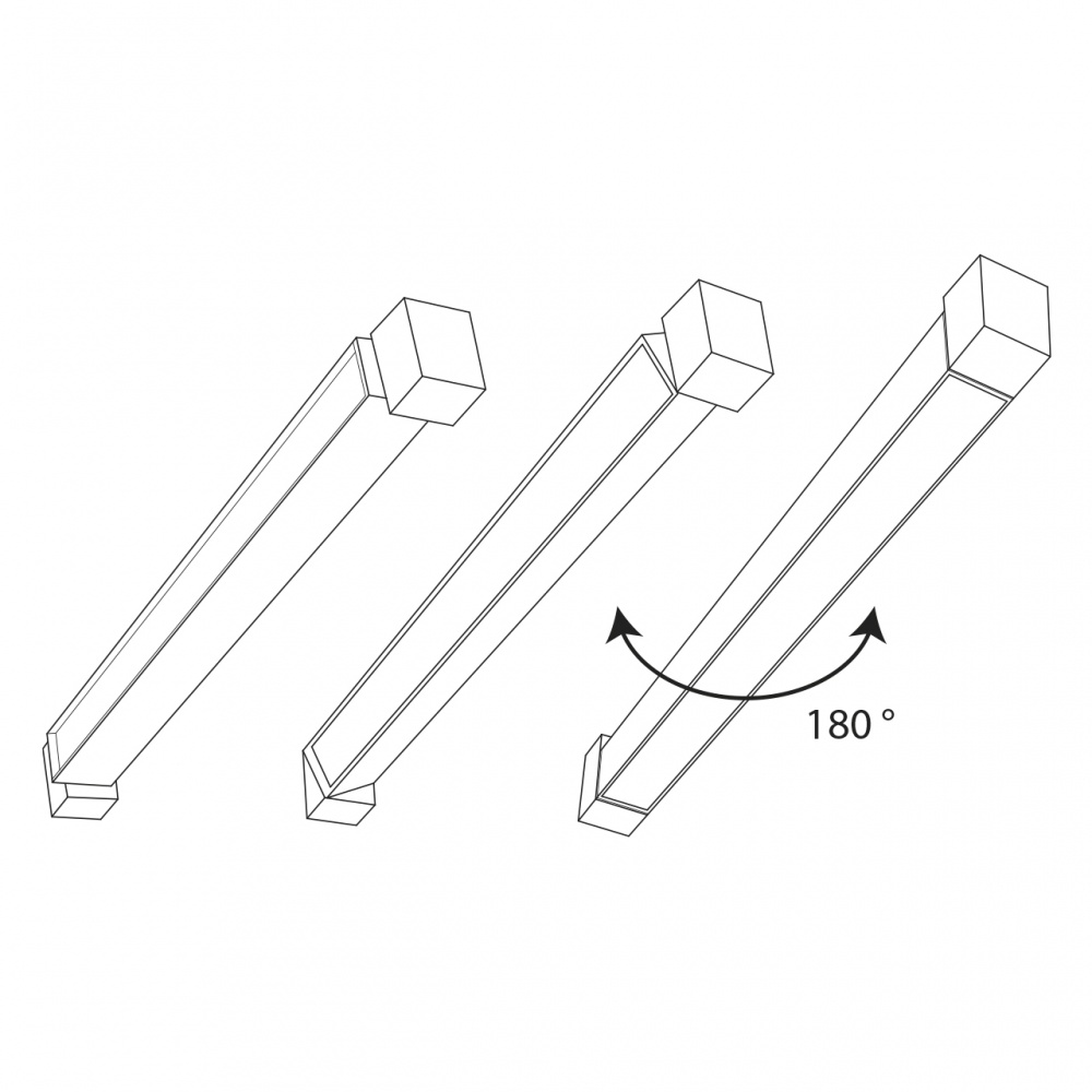 Трековый прожектор Hopfen LINIE-44-WH 44 Вт 4200 К белый