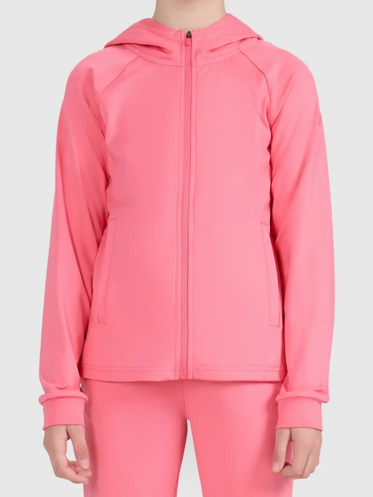 Джемпер 4F SWEATSHIRT FNK F688 4FJWSS26TFSWF688-54S р.128 рожевий — фото 1