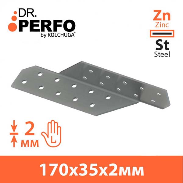 Кріплення для крокв ліве Kolchuga 170х35х2