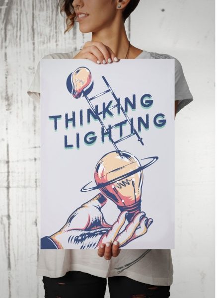 Постер Мир мысли 42 см