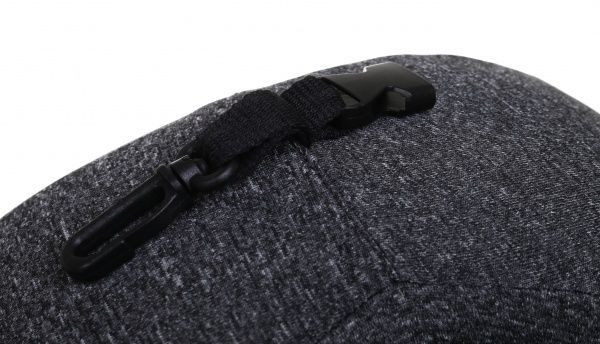 Подушка Темно-сіра 27x26 см Luna