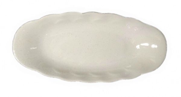 Блюдо овальне Ромашка Cappuccino 24 см 