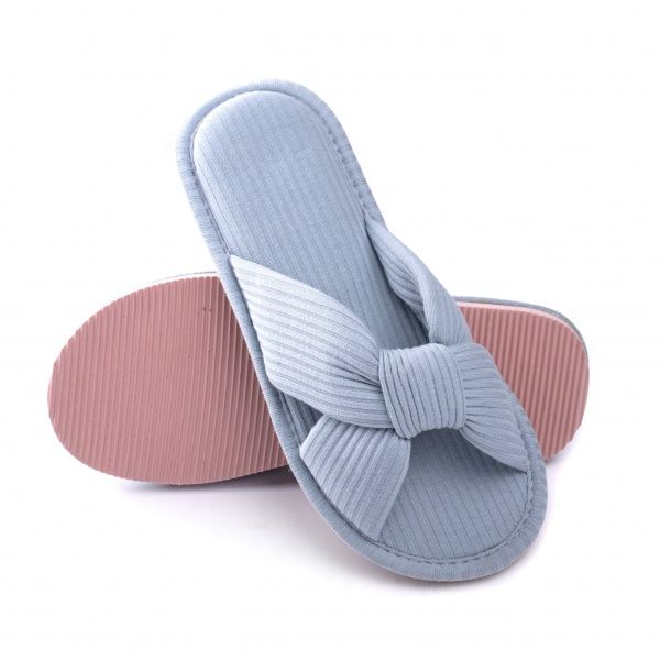 Капці домашні Twins HS-VL бант-перехрест р. 38-39 бірюзовий 