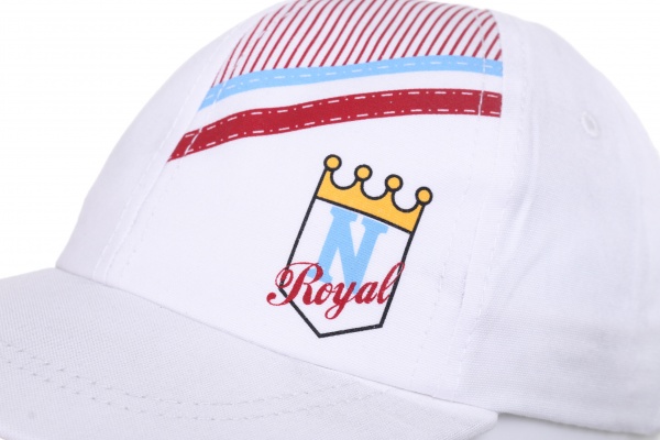 Кепка для хлопчиків Pampona 21 L 21 р.48 білий 