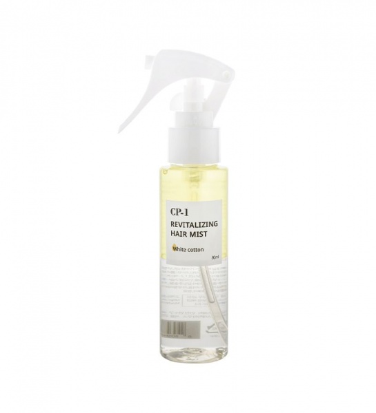 Спрей-блиск для волосся Esthetic House з кератином CP-1 Revitalizing Hair Mist White Cotton 