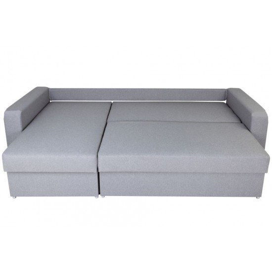 Диван кутовий SOFYNO Балтика лівий сірий 2300x1550x730 мм