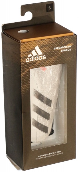 Щитки футбольные Adidas PRED SG LGE р. S красный GS4094