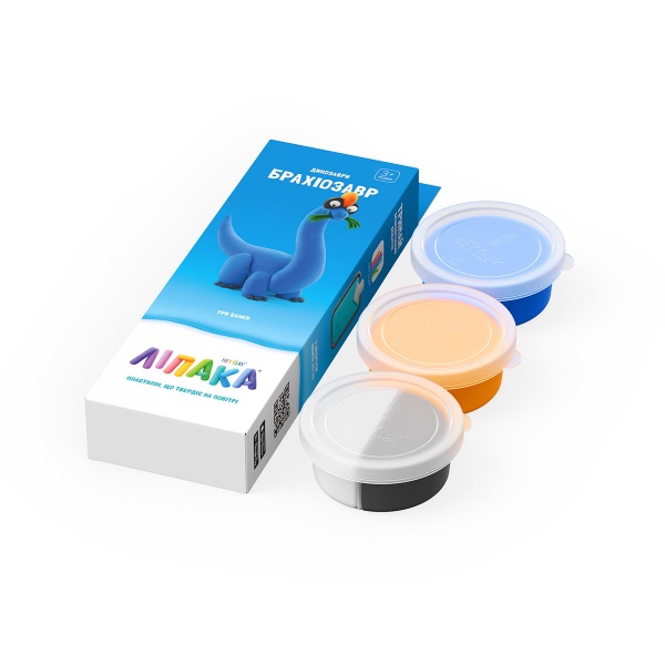 Набір для ліплення Lipaka Брахіозавр 30074-UA01