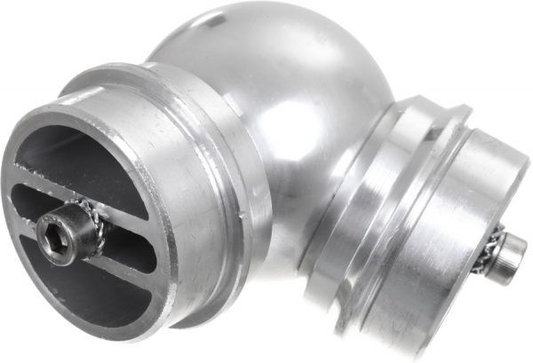 Поворот поручня Aluminica серебро (40307451)