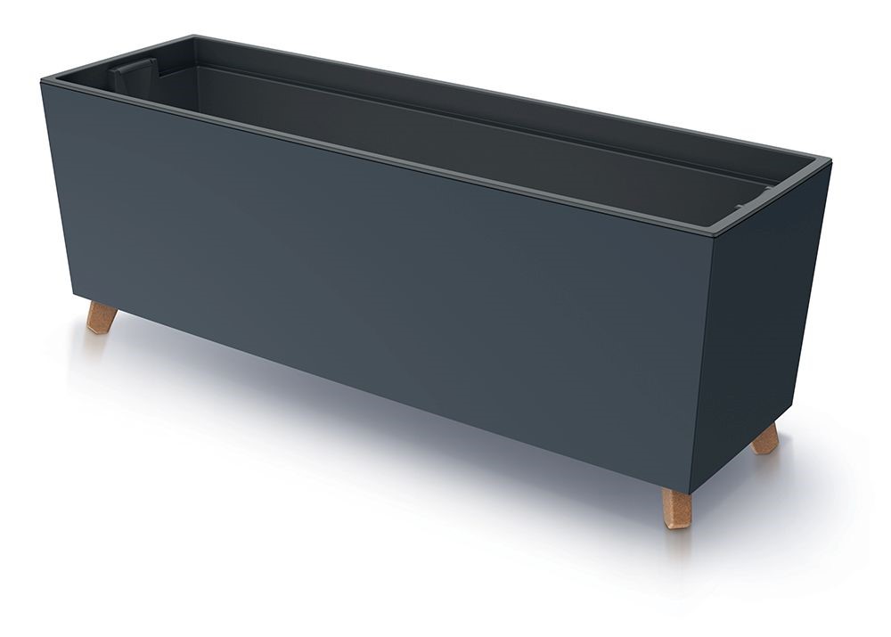 Ящик балконний пластик URBI CASE N, 770x235x300 мм прямокутний антрацит PRP (63582-433)