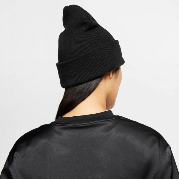 Шапка Nike U NSW CUFFED BEANIE UTILITY CI3233-010 OS черный