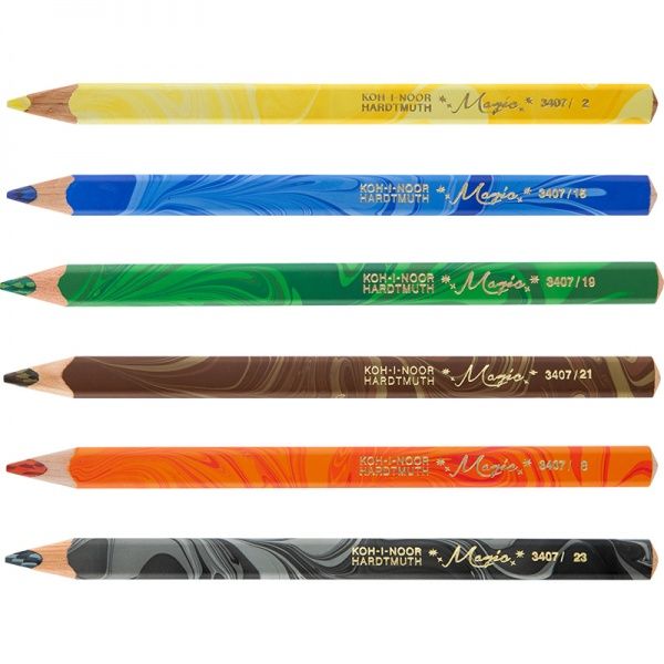 Олівці кольорові Magic 6 шт. 42641 Koh-i-Noor