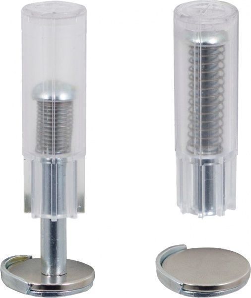 Стопор прихований магнітний VITRUM SPACE матовый хром