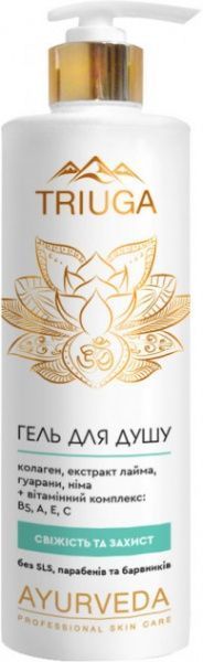 Гель для душа Triuga Herbal Свежесть и защита 500 мл