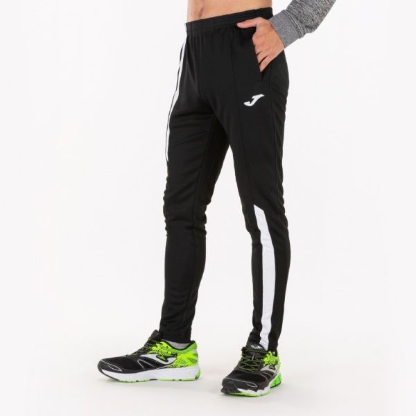 Брюки Joma LONG PANT SUPERNOVA BLACK-WHITE 101286.102 р. 2XL черный-белый