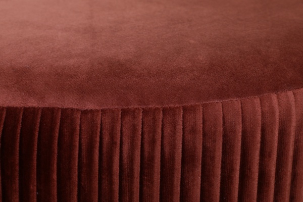 Пуф Мурсія з рельєфною смужкою 360х400 мм коричневий 