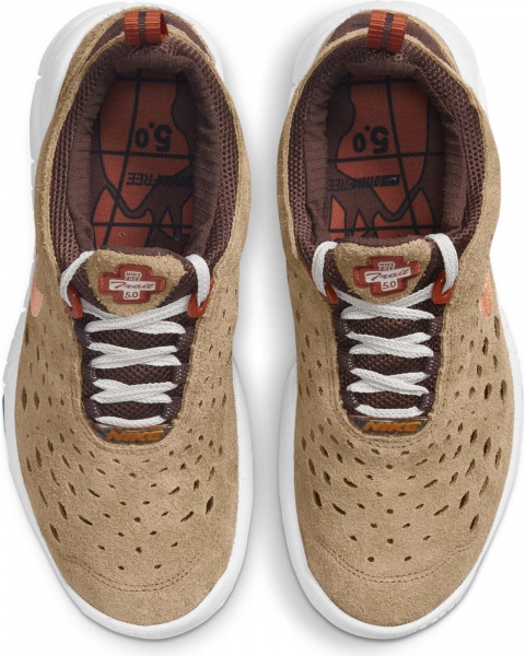 Кроссовки Nike FREE RUN TRAIL CW5814-200 р.41 US 8 26 см коричневый
