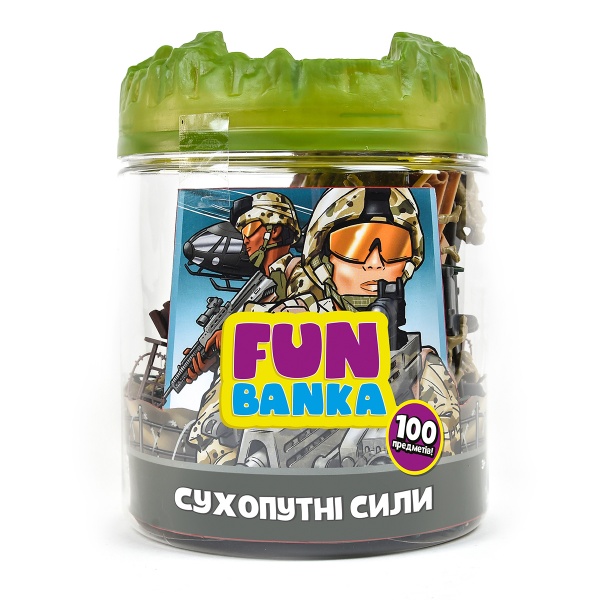 Игровой набор Fun Banka Сухопутные силы 101865-UA
