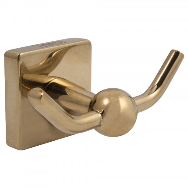 Крючок двойной Trento Moderno Grande Oro золотой