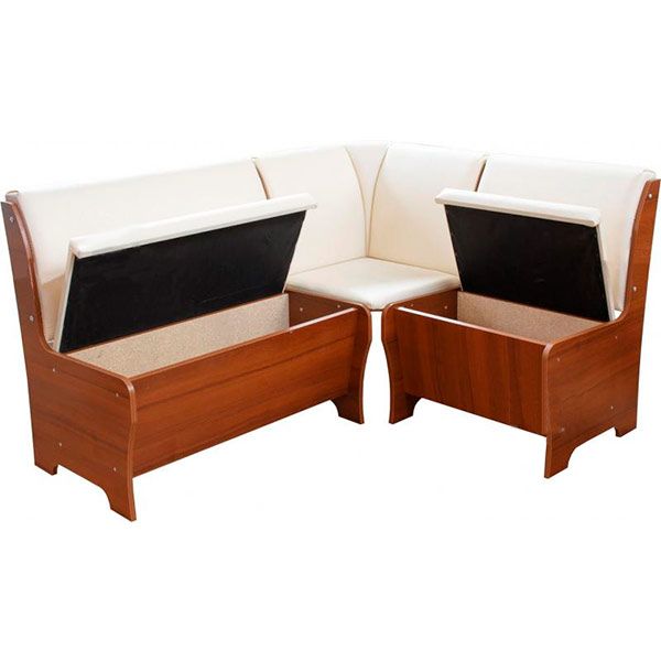 Уголок кухонный Компанит «Тунис» орех слоновая кость