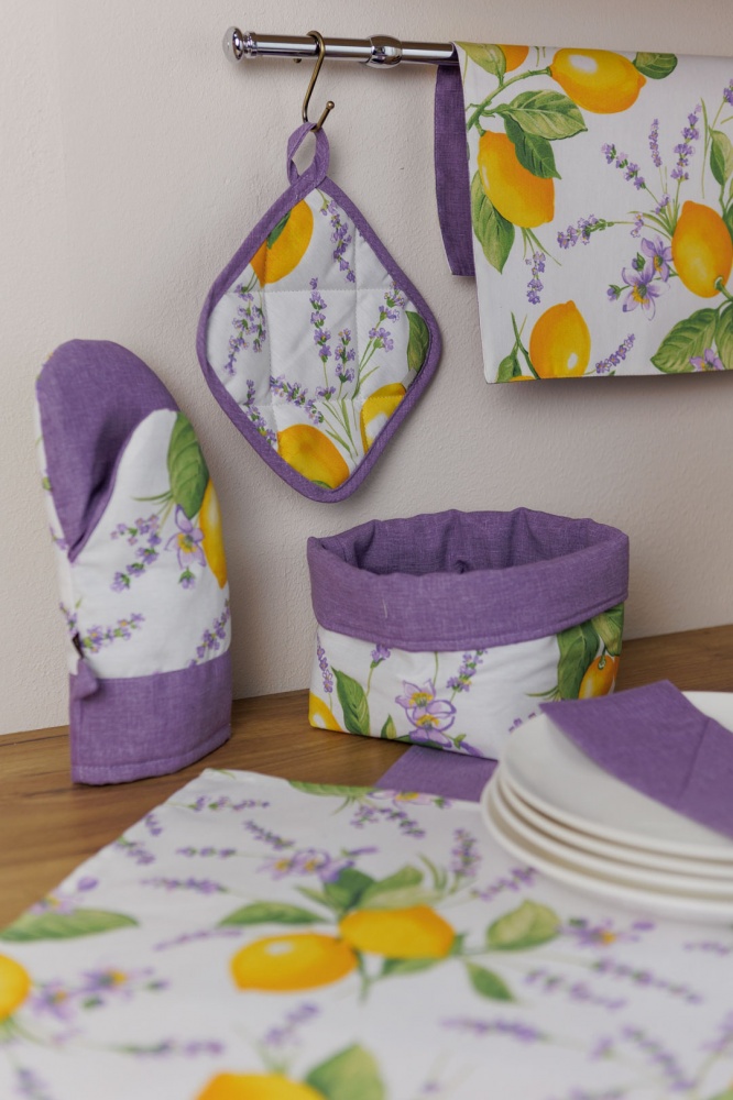 Прихватка Lemons & Lavender 20x20 см La Nuit