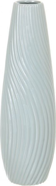 Ваза Вершина 13х41 см голубая