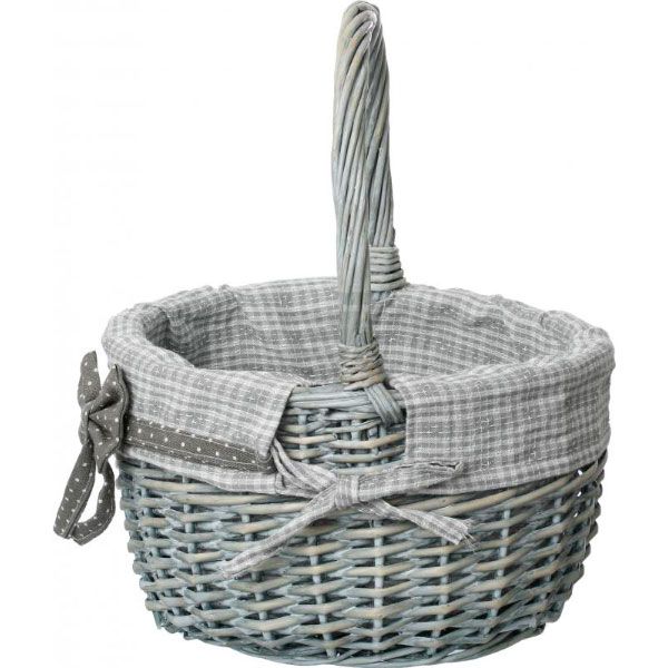 Корзина плетеная с текстилем 29х22х17/33 смEaster Easter 16-5A-2 
