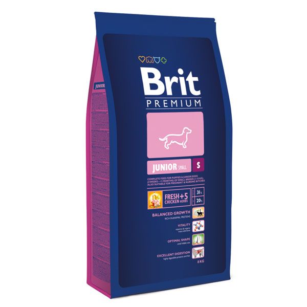 Корм Brit Premium Junior S 1 кг 
